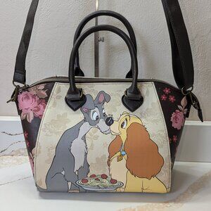 Loungefly/Disney Lady and the Tramp purse. EUC!